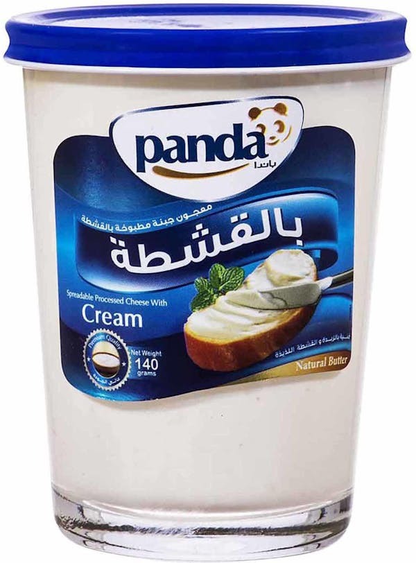 جبنة باندا بالقشطة