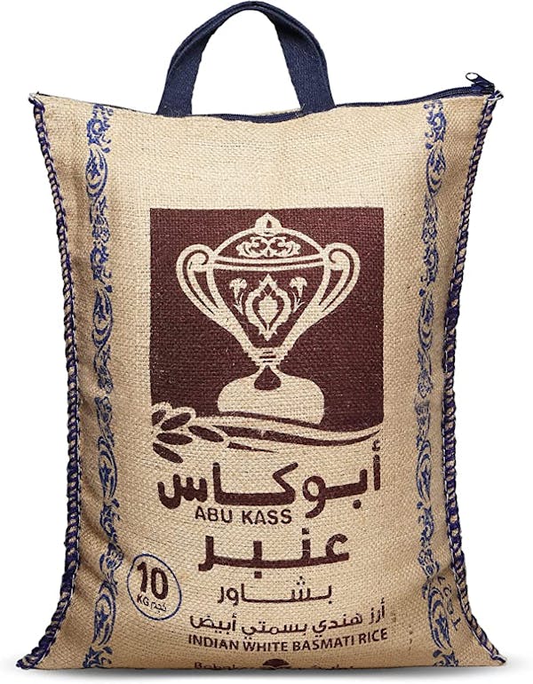 ارز عنبر ابيض هندي ابوكاس
