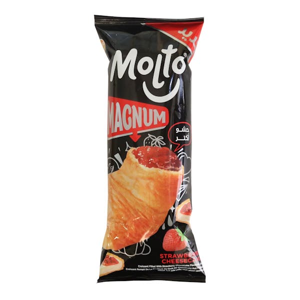مولتو مانجم بالفراولة كرواسون محشي