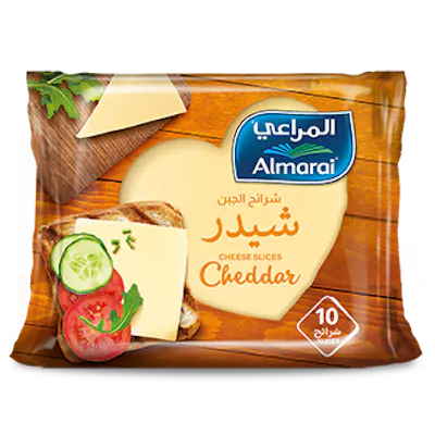 جبنة شرائح التشيدر