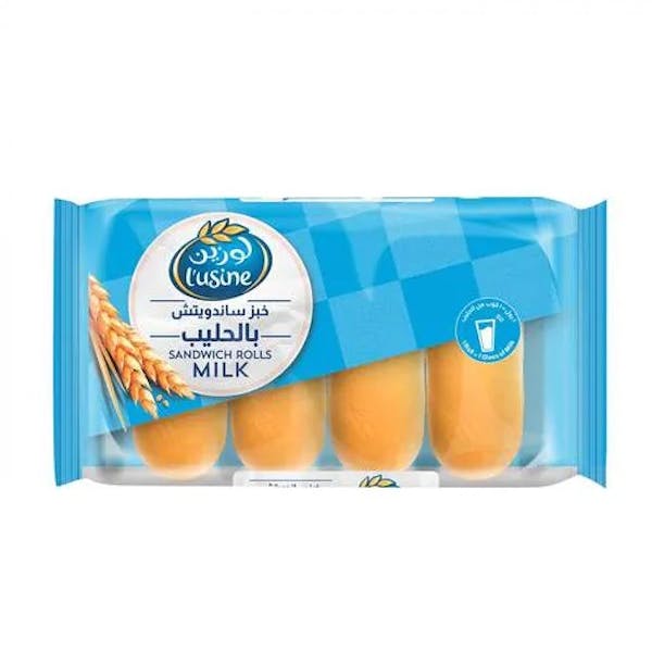 صامولي لوزين بالحليب