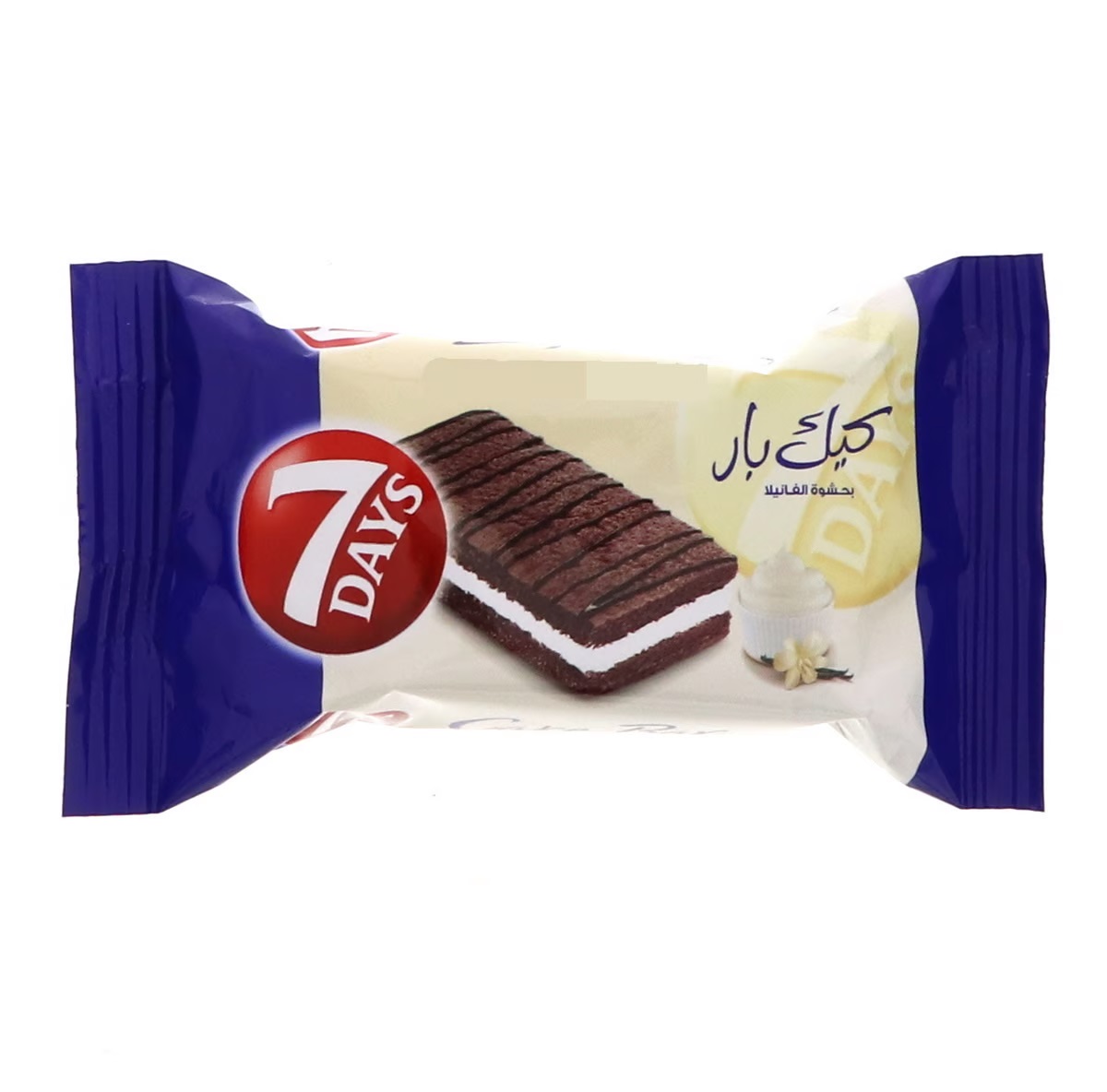 كيك بار سفن دايز بحشوة الفانيلا 25 جم