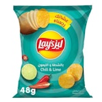 بطاطس شطة وليمون ليز