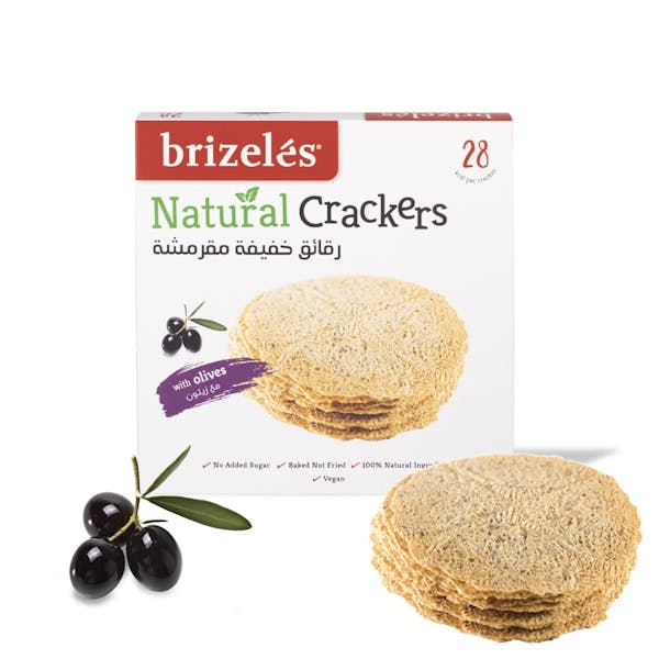رقائق مقرمشة بزيت الزيتون بريزيلز