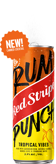 Red Stripe Rum Punch