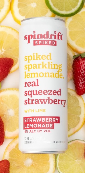 Spindrift Spiked Strawberry Lemonade