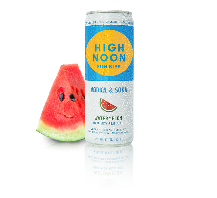 High Noon Vodka Soda Watermelon