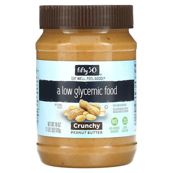 زبدة الفول السوداني الخشنة من ففتي ففتي 32 جم