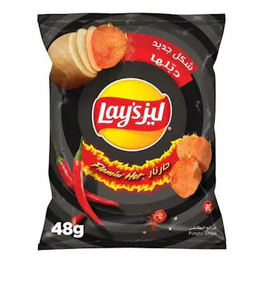 بطاطس ليز حار نار الجديد 50 جم