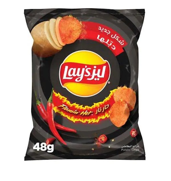 بطاطس ليز حار نار الجديد 50 جم