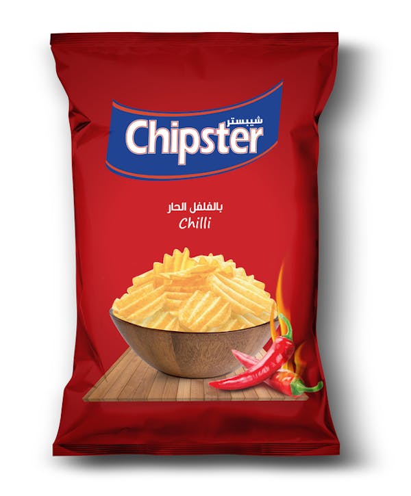 رقائق البطاطس بالفلفل الحار شيبستر