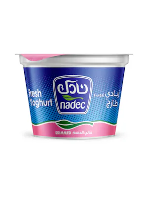 زبادي خالي الدسم نادك