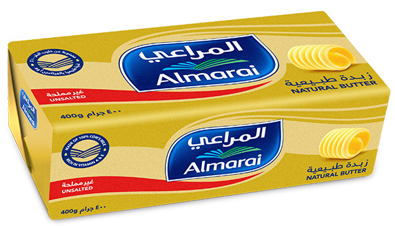 زبدة غير مملحة المراعي