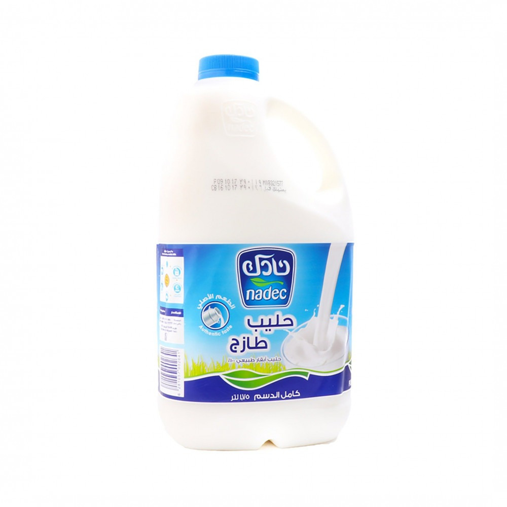 حليب نادك طازج كامل الدسم 1.75 لتر