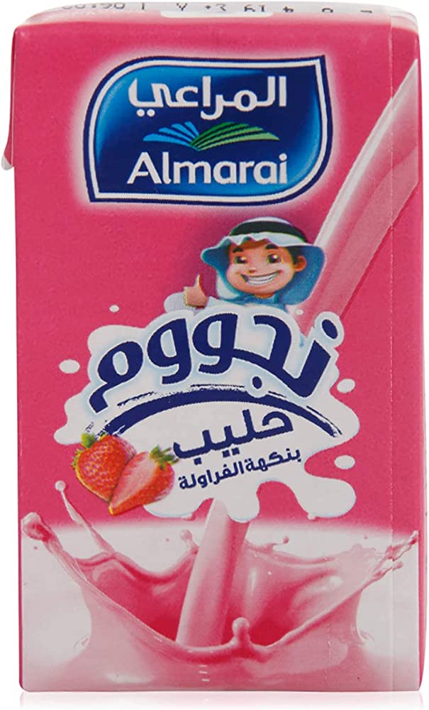 حليب نجوم بالفراولة المراعي