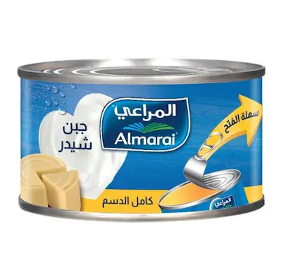 جبن شيدر المراعي كامل الدسم