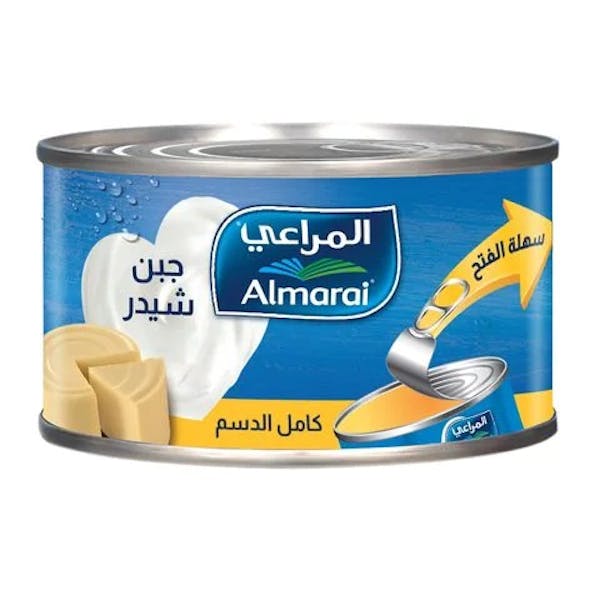 جبن شيدر المراعي كامل الدسم