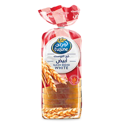 توست ابيض لوزين