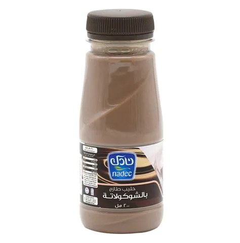 نادك حليب طازج بالشوكولاته 200 مل