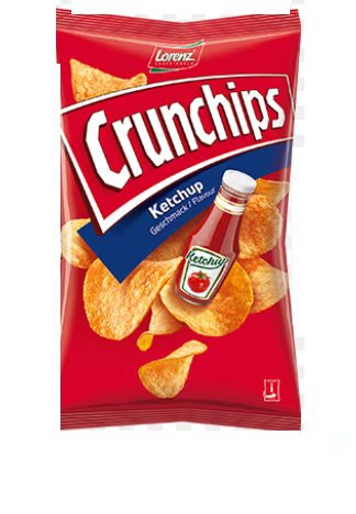 كرنش شيبس بالكاتشاب من لورنس