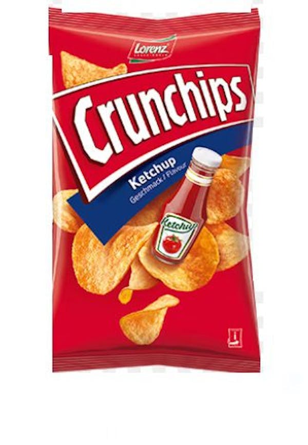 كرنش شيبس بالكاتشاب من لورنس