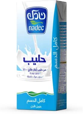 نادك حليب طويل الأجل كامل الدسم 200 مل