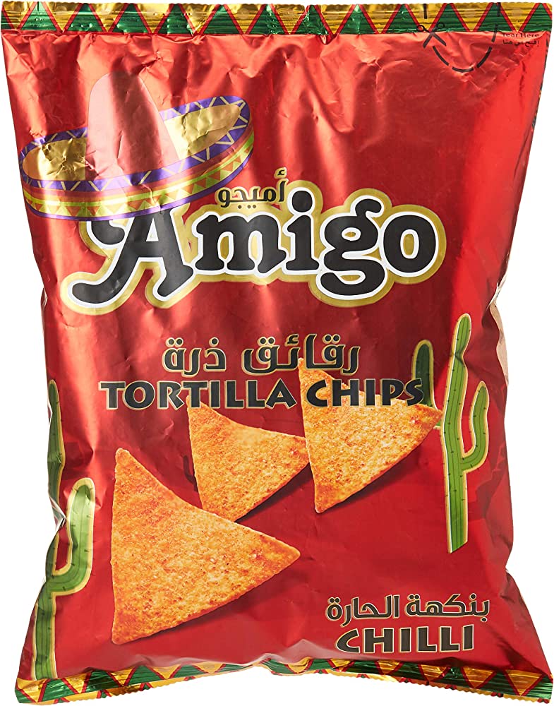 رقائق الذرة تورتيلا بنكهة الفلفل أميجو
