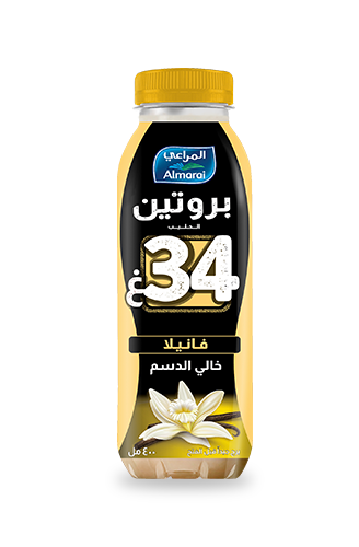 حليب بروتين المراعي بالفانيليا