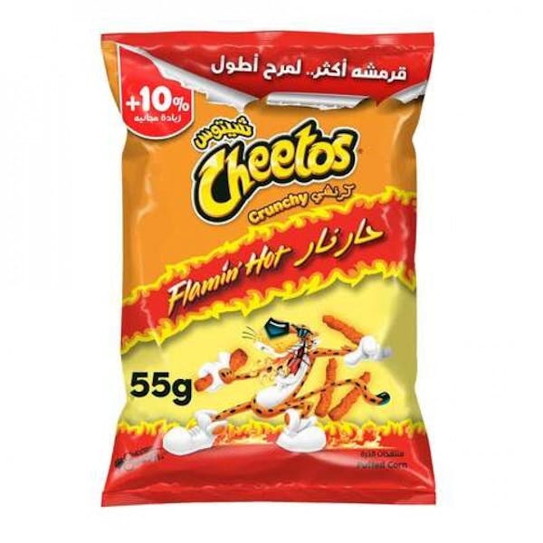 شيتوس كرنشي حار نار 50جم