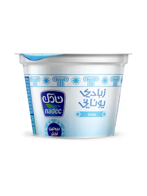 زبادي يوناني سادة نادك