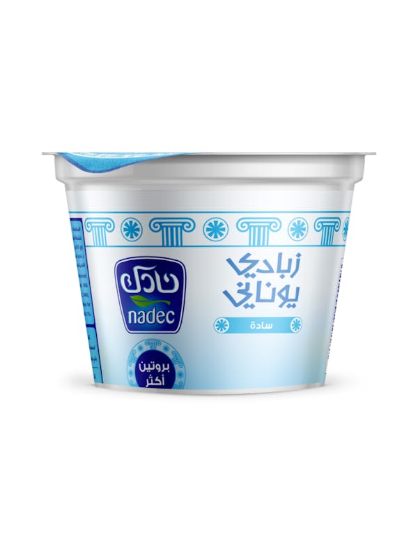 زبادي يوناني سادة نادك