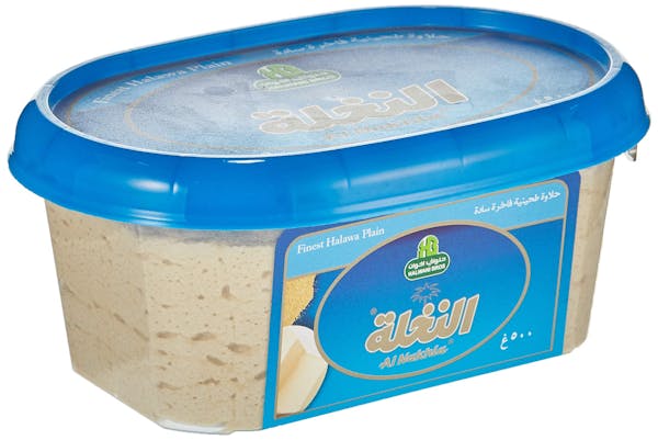 حلاوة طحينية النخلة سادة